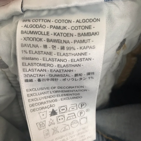 Worn once Levi’s 501 skinny size 26 - Picture 4 of 4